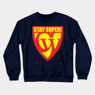 CapedWonder logo 6 Crewneck Sweatshirt